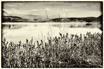 il lago vicino Fiuggi