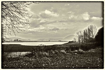 il lago vicino Fiuggi
