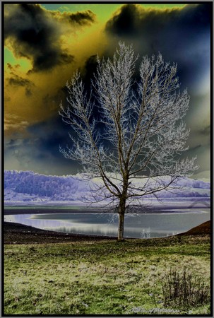 il lago vicino Fiuggi