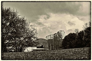 il lago vicino Fiuggi